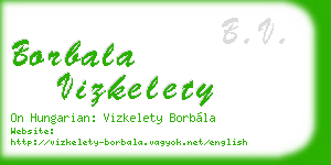 borbala vizkelety business card